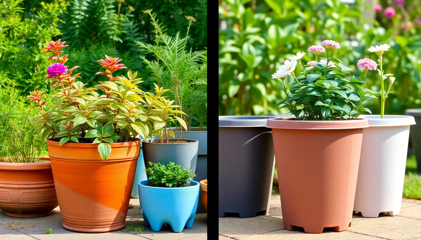 Idyl's Terracotta Pots vs. Plastic Pots: What Works Best in Sarjapur Gardens?