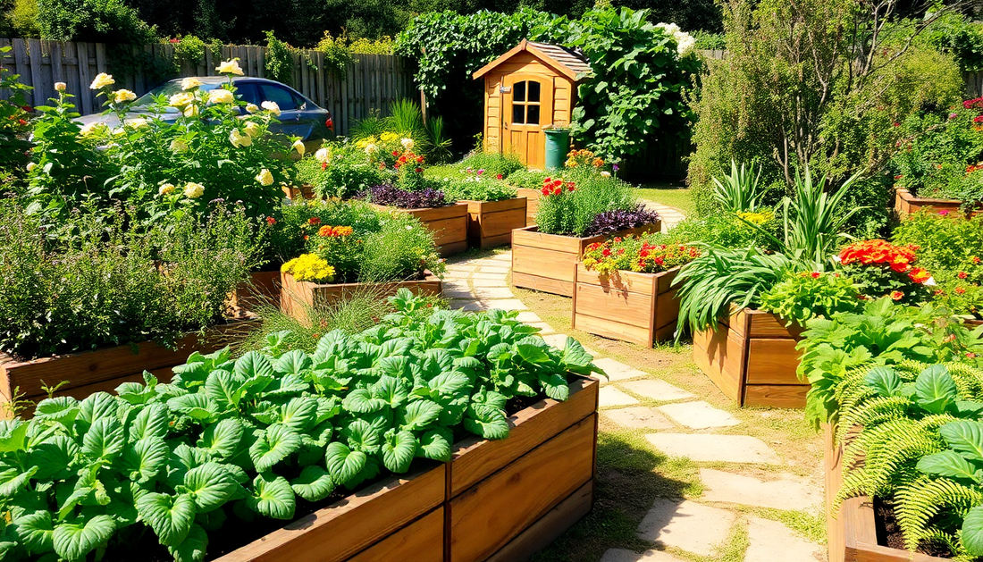 Elevate Your Vegetable Garden: The Beauty and Benefits of Raised Pathway Gardens