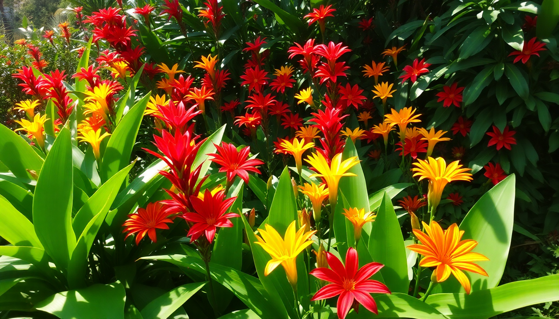 Unleash the Vibrant Beauty of Tropical Flowers in Your Sarjapur Road Garden with Idyl