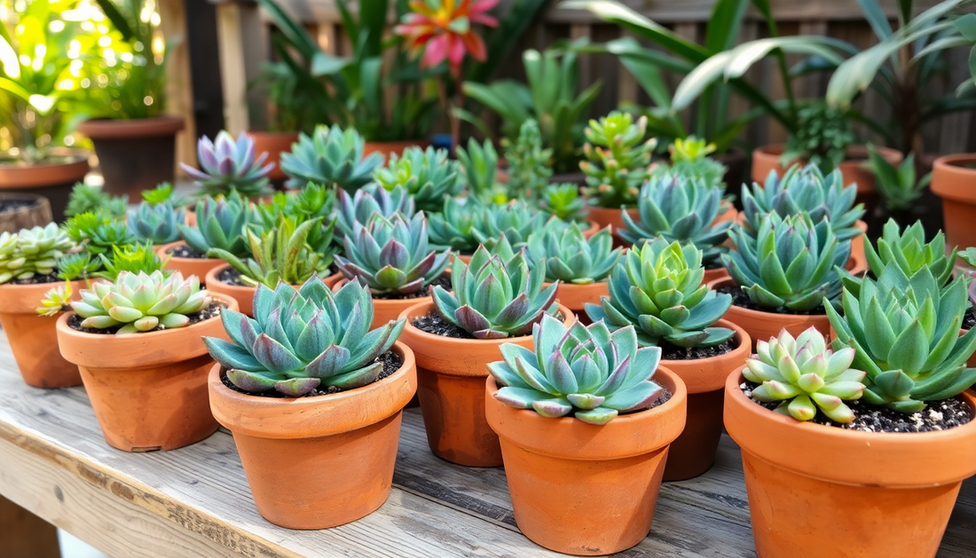 Discover the Beauty of Succulents in Clay Pots: A Guide for Bangalore Gardeners