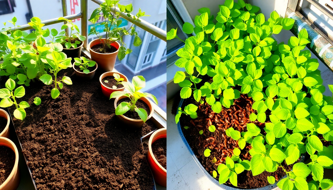 Compost vs Vermicompost – Which One is Best for Your Balcony Garden in HSR Layout?
