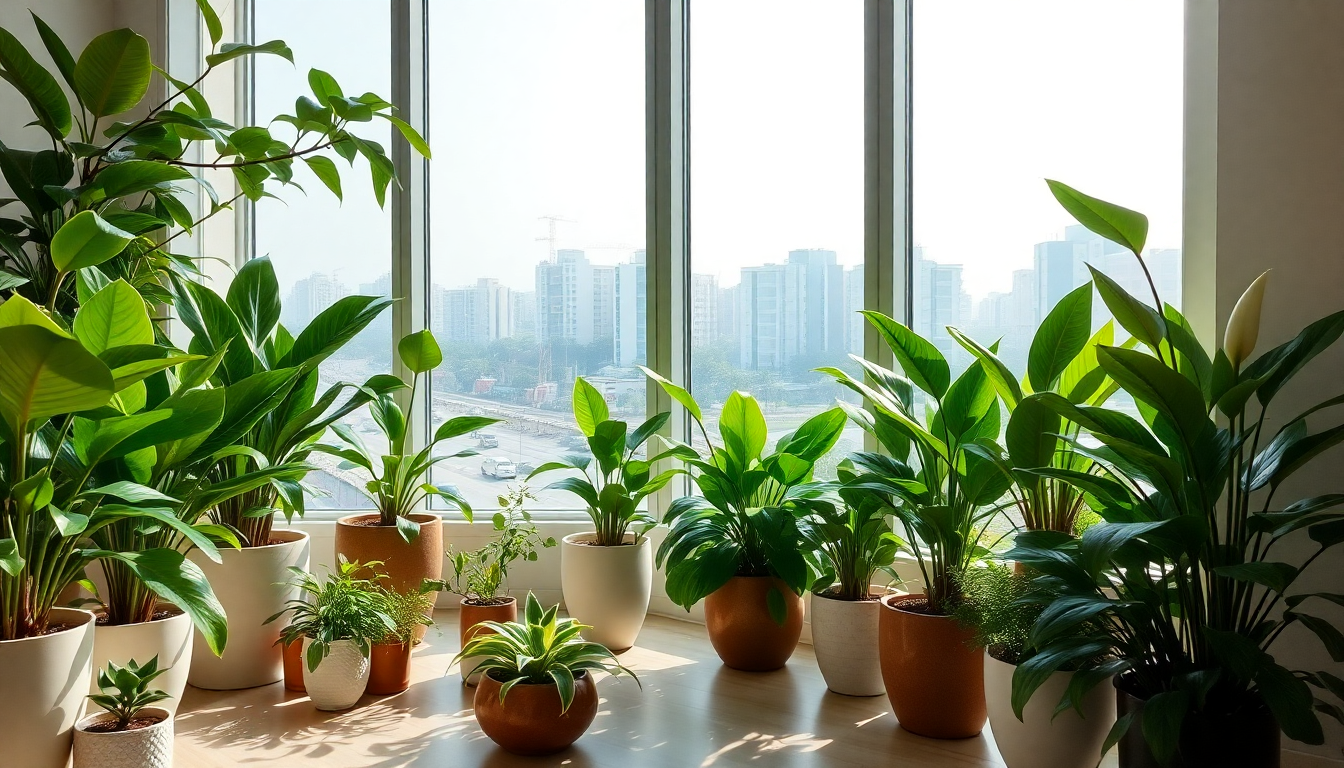 How to Reduce Pollution with Air-Cleaning Plants in Sarjapur Road? Idyl's Expert Picks