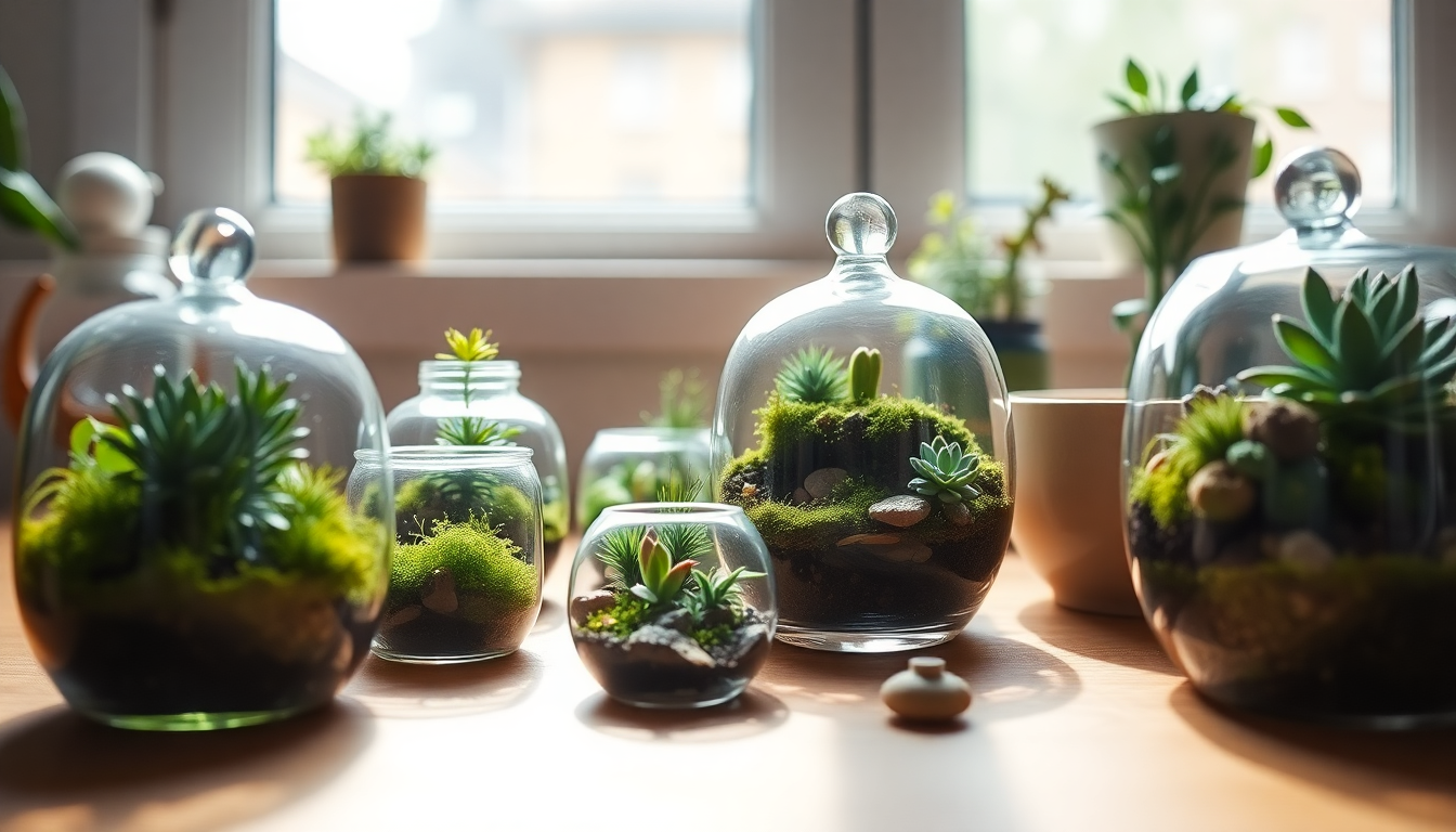 Discover the Joy of Mini Indoor Plant Terrariums in Sarjapur