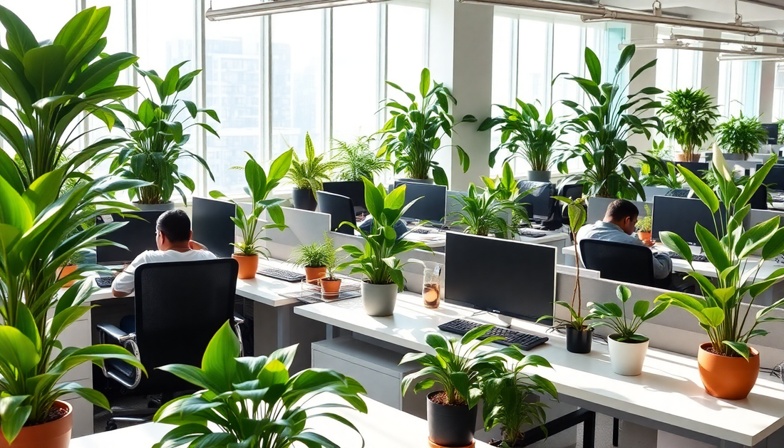 Breathe Easy: The Top Air-Purifying Plants for Your HSR Layout Office