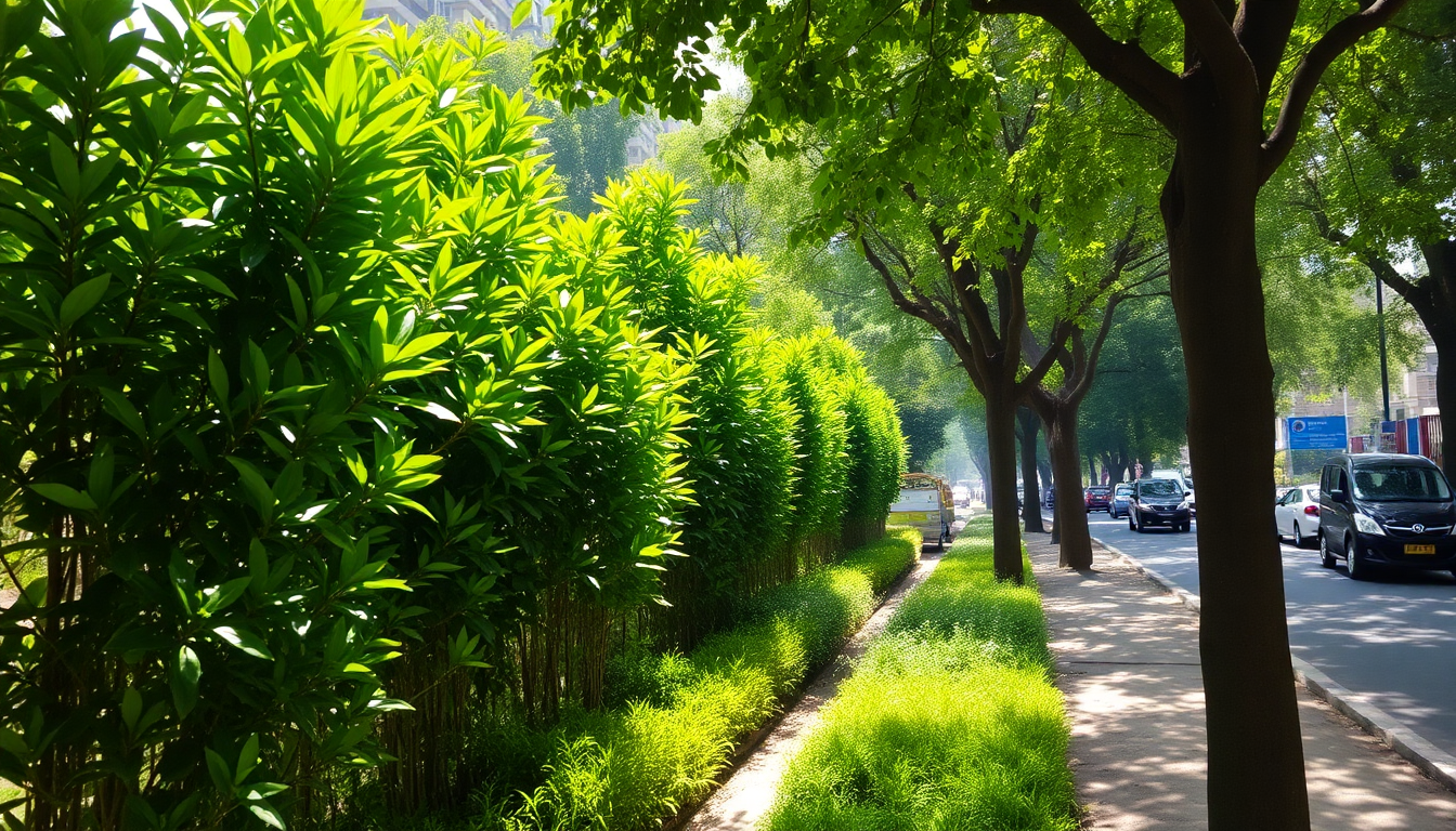 Noise-Reducing Plants to Muffle Traffic in HSR Layout