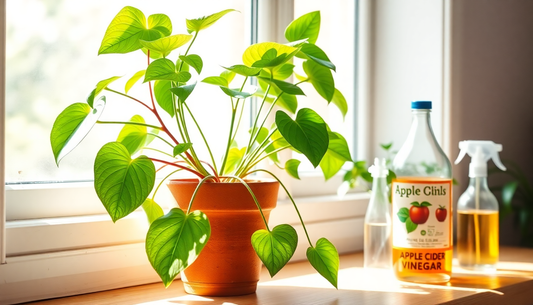 How to Use Apple Cider Vinegar to Prevent Houseplant Diseases