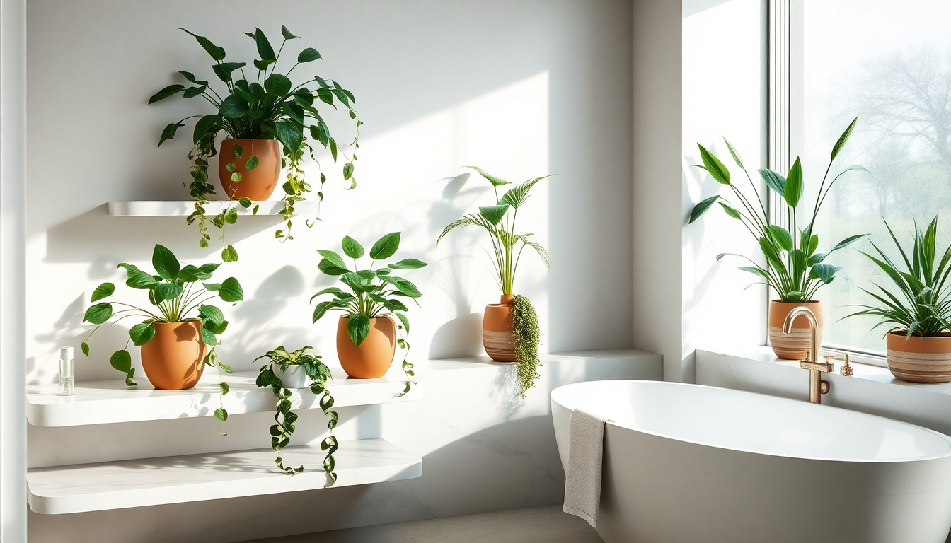 Elevate Your Home Spa Retreat with Idyl's Luxurious Plant Selections