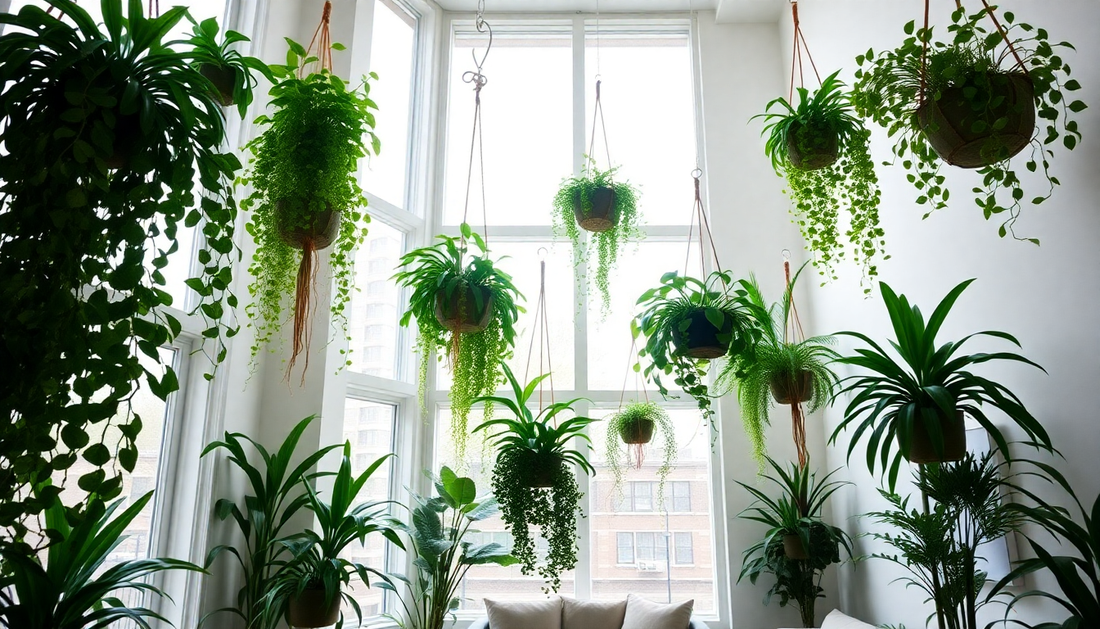 Elevate Your Small Space with Stunning Hanging Plants: Idyl's Guide to the Best Indoor Greenery for HSR Layout