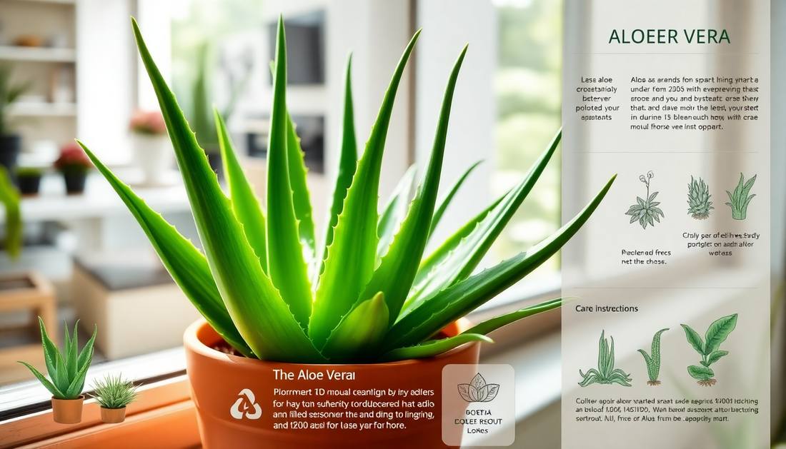 Discover the Wonders of Aloe Vera: A Beginner's Guide to Growing and Caring for This Versatile Plant in Sarjapur Road with Idyl