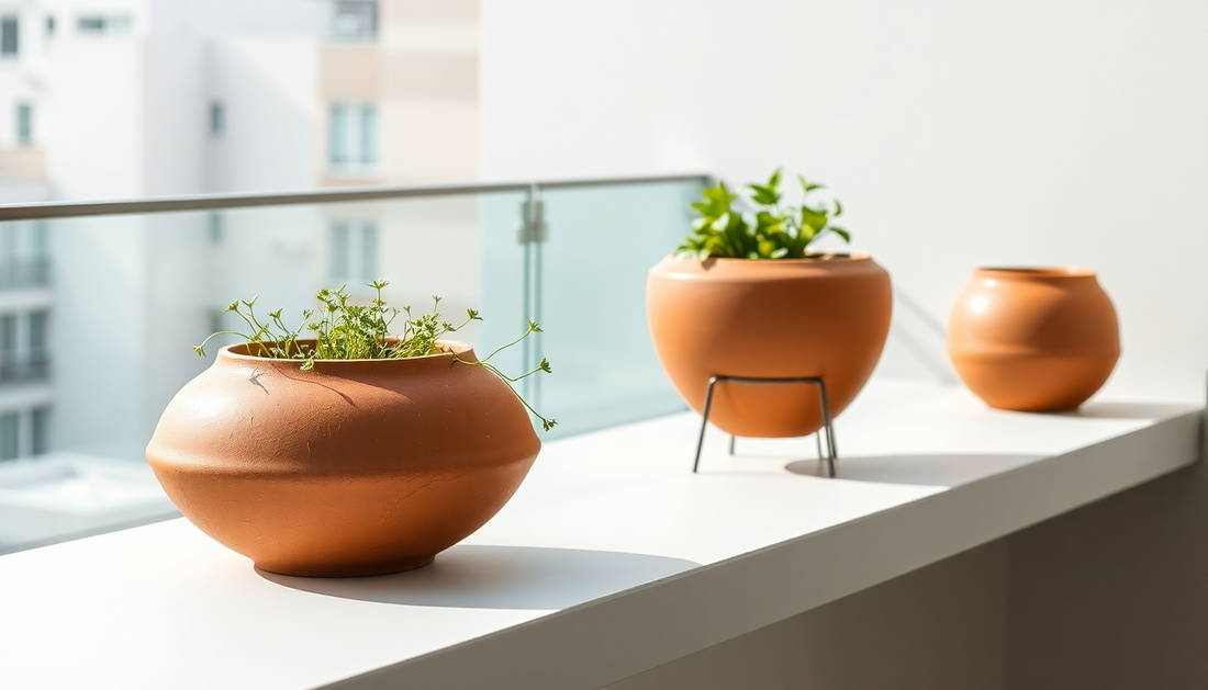 Top 3 Idyl Terracotta Planters for Apartment Spaces in Sarjapur
