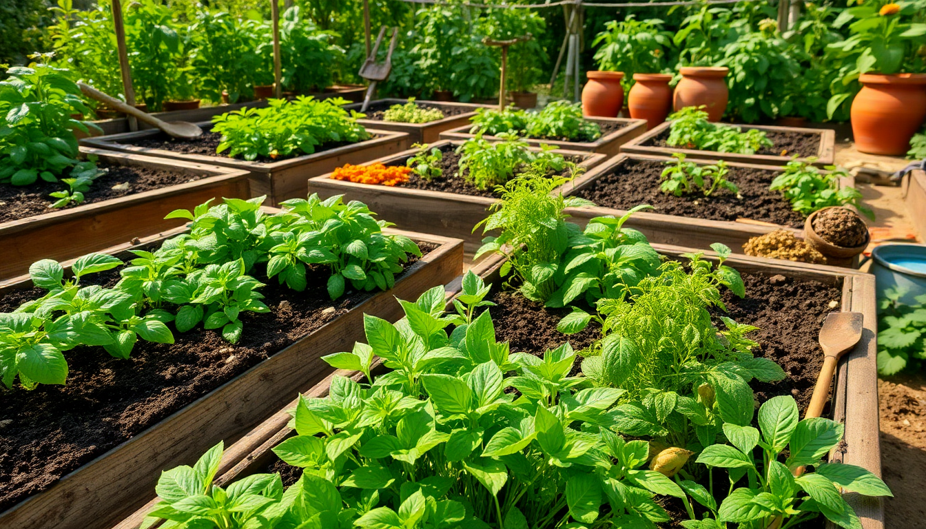 Cultivating an Aromatic Oasis: Your Guide to Growing an Organic Spice Garden in Sarjapur