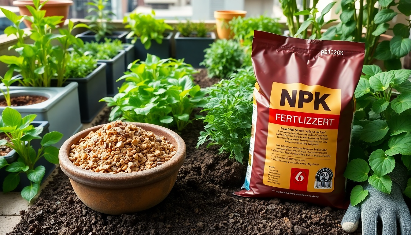 Bone Meal vs. NPK: Choosing the Right Fertilizer for Your HSR Terrace Garden