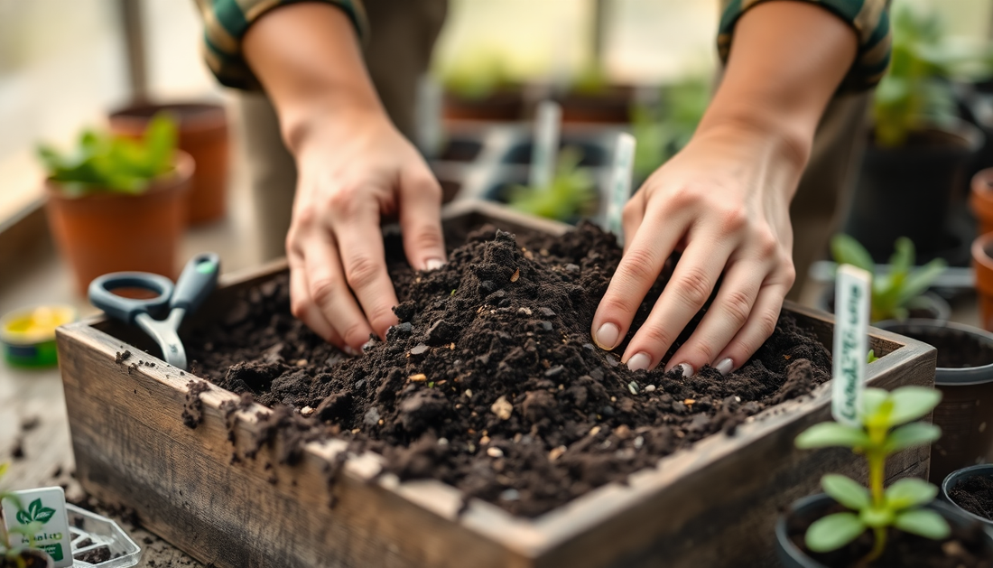 The Science Behind an Ideal Potting Mix
