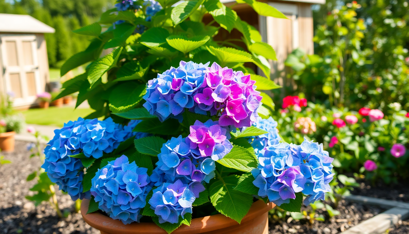 The Perfect Potting Mix for Thriving Hydrangeas  Idyl