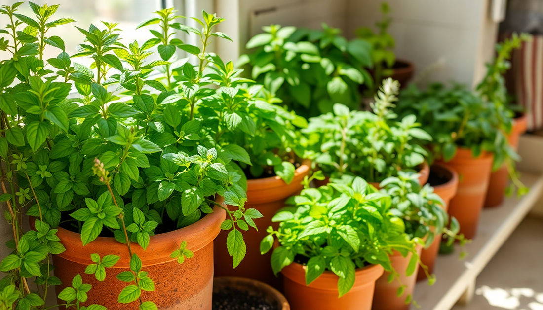 The Best Potting Mix for Mint and Other Indoor Herbs