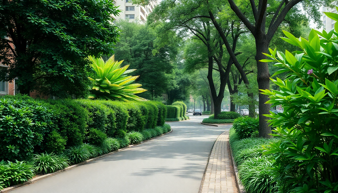 Noise-Reducing Plants to Muffle Traffic in HSR Layout