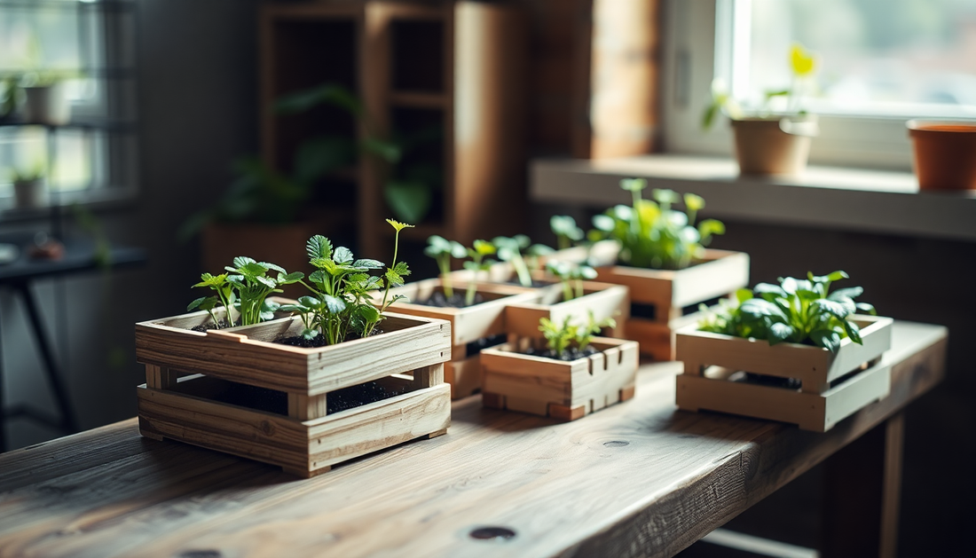 Bangalore Founders' Favourite Festive Gift? Idyl's Mini Plant Crates