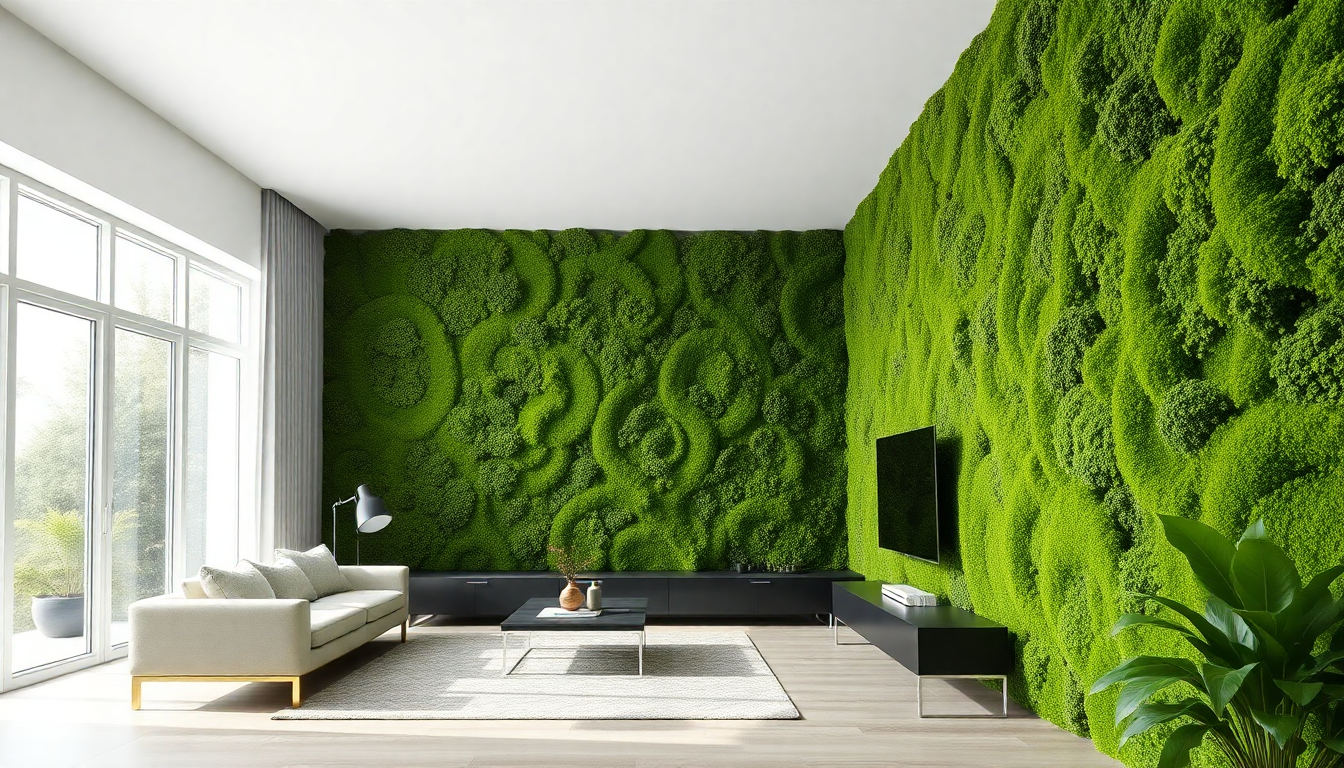 Elevate Your Apartment with the Beauty and Benefits of Moss Walls