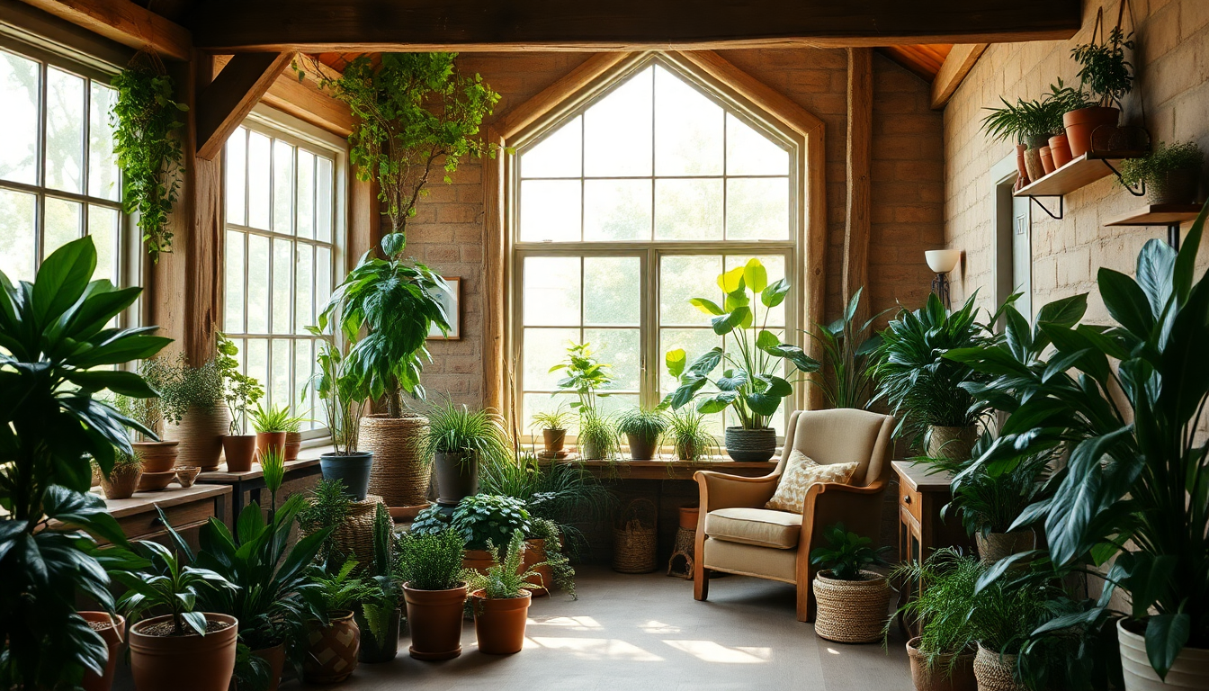 Bring Nature Indoors: 10 Charming Indoor Plants for Rustic Homes