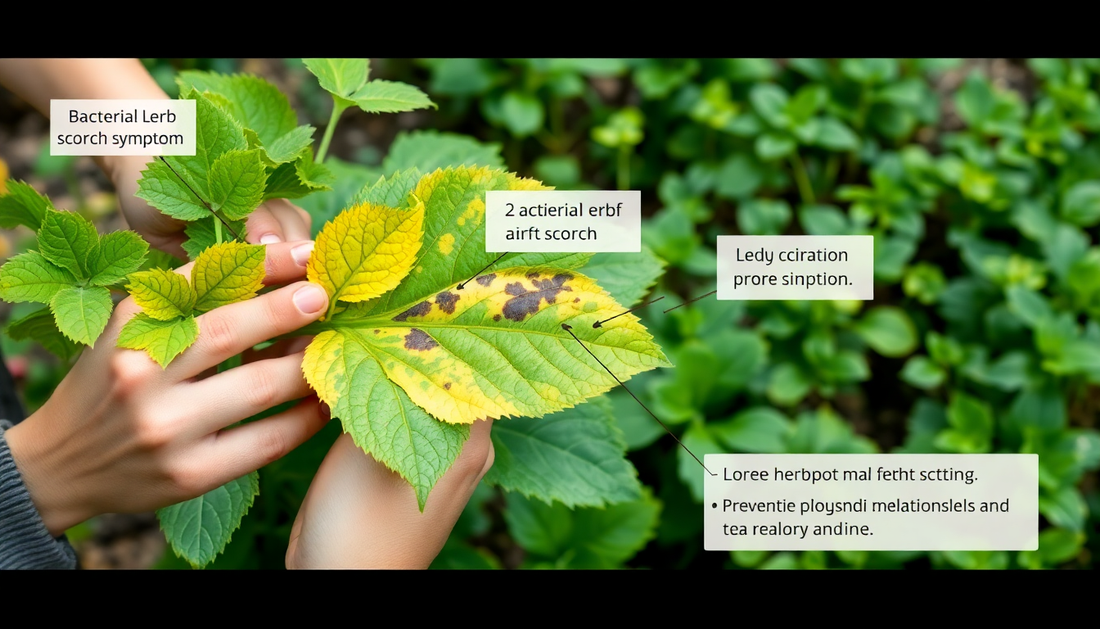 Preventing and Treating Bacterial Leaf Scorch in Your Herb Garden