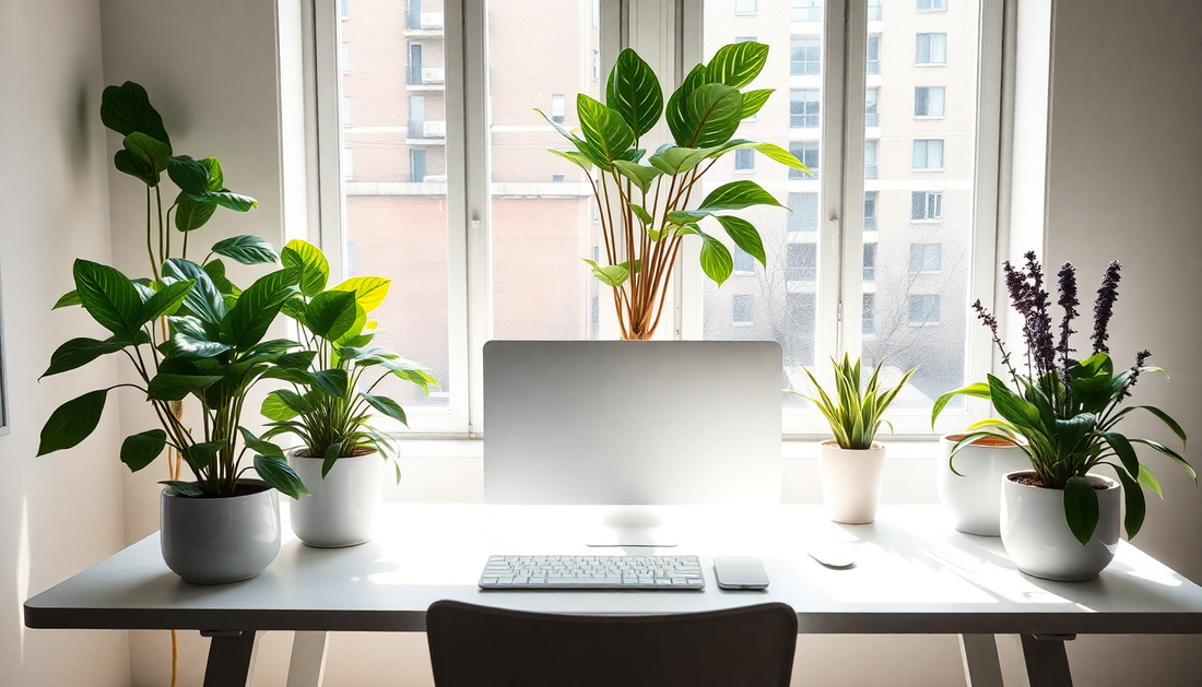 The Best Plants for Enhancing Focus and Productivity in Sarjapur Road with Idyl