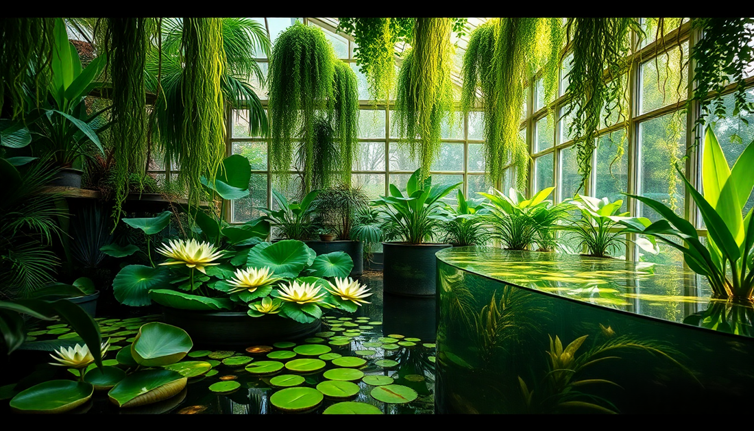 Discover the Aquatic Oasis: Idyl's Vibrant Water Plant Collection in Sarjapur