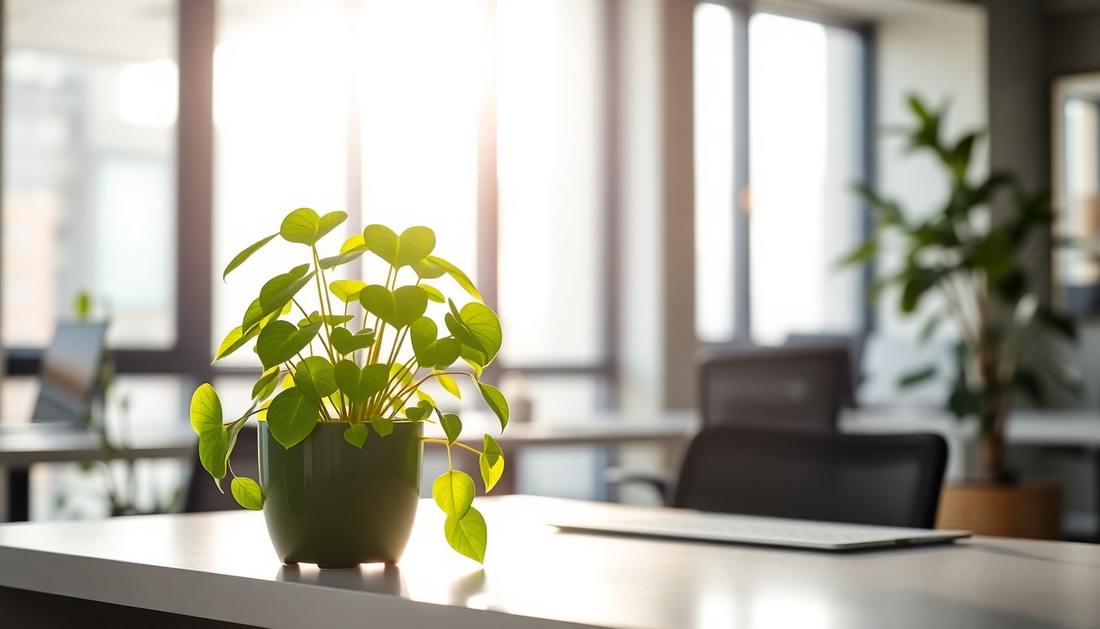 Why Green Money Plant in Plastic Pot is a Top Corporate Gift in Bangalore Offices