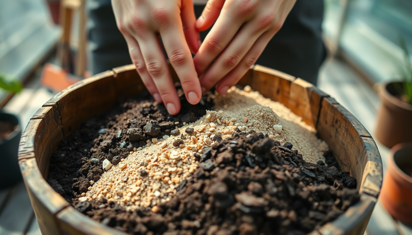 How to Create a Fast-Draining Potting Mix