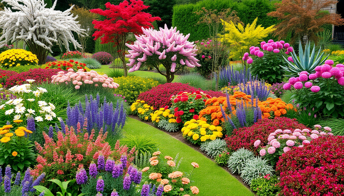 Designing a Landscape That Blooms All Year