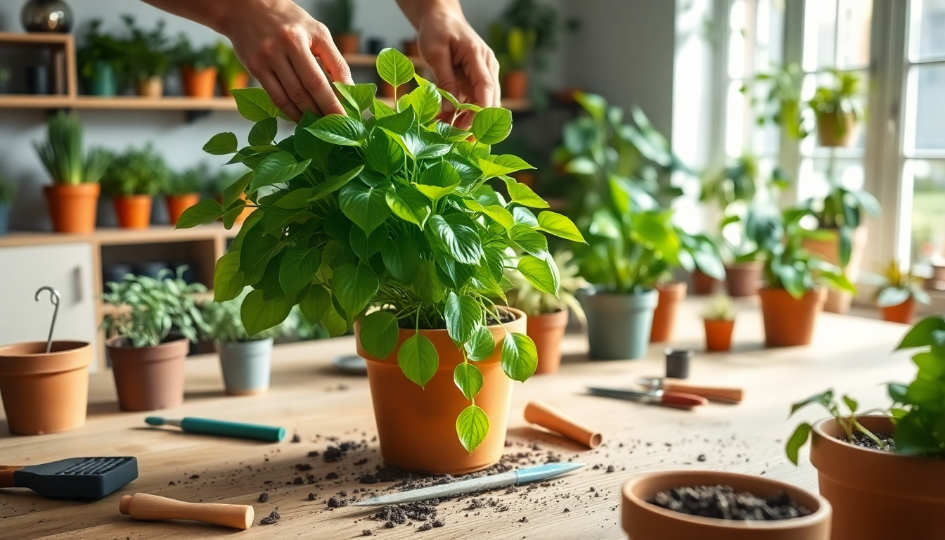 The Idyl Guide to Repotting Plants into Terracotta Planters in Sarjapur