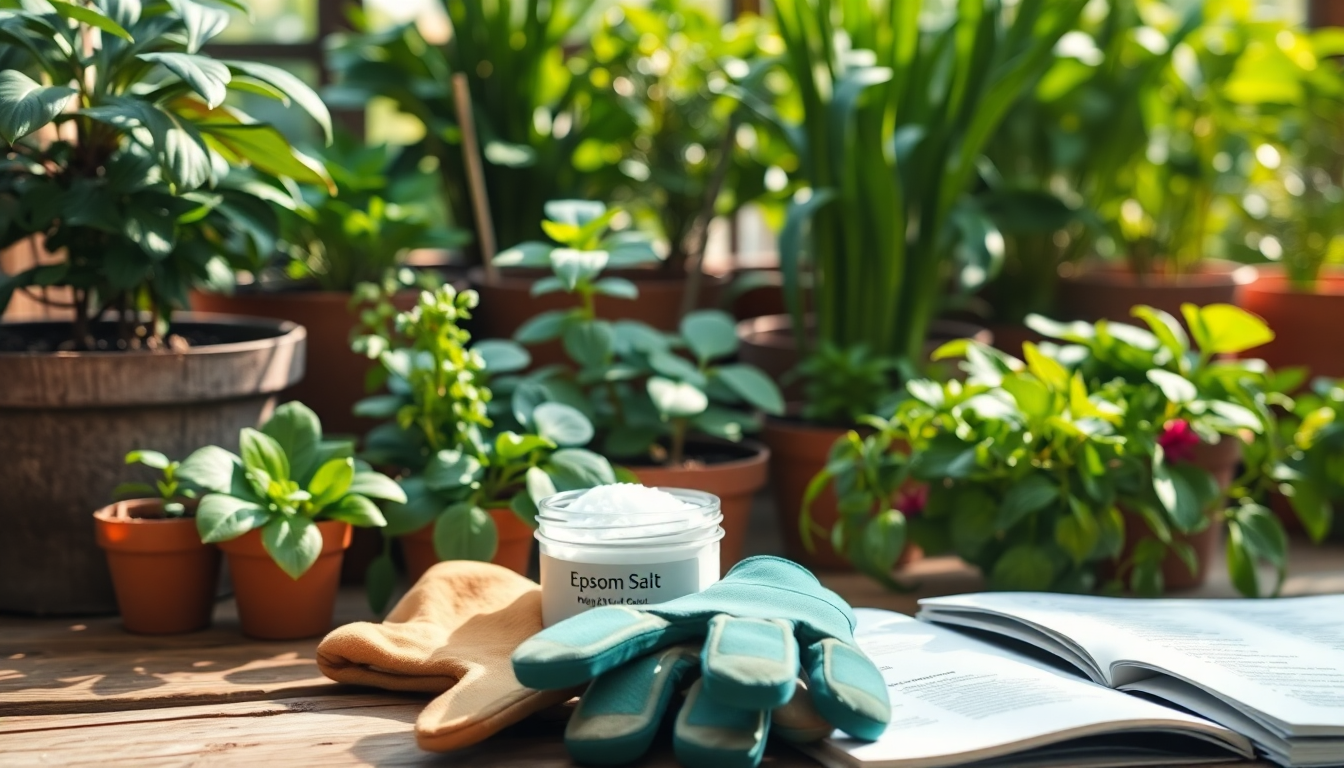 How to Use Epsom Salt for Different Types of Plants in Sarjapur Road – Idyl's Expert Guide