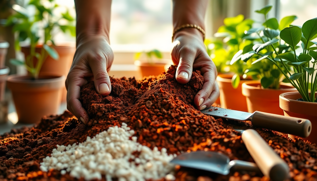 Balancing Red Soil with Cocopeat for Thriving Indoor Plants in HSR Layout