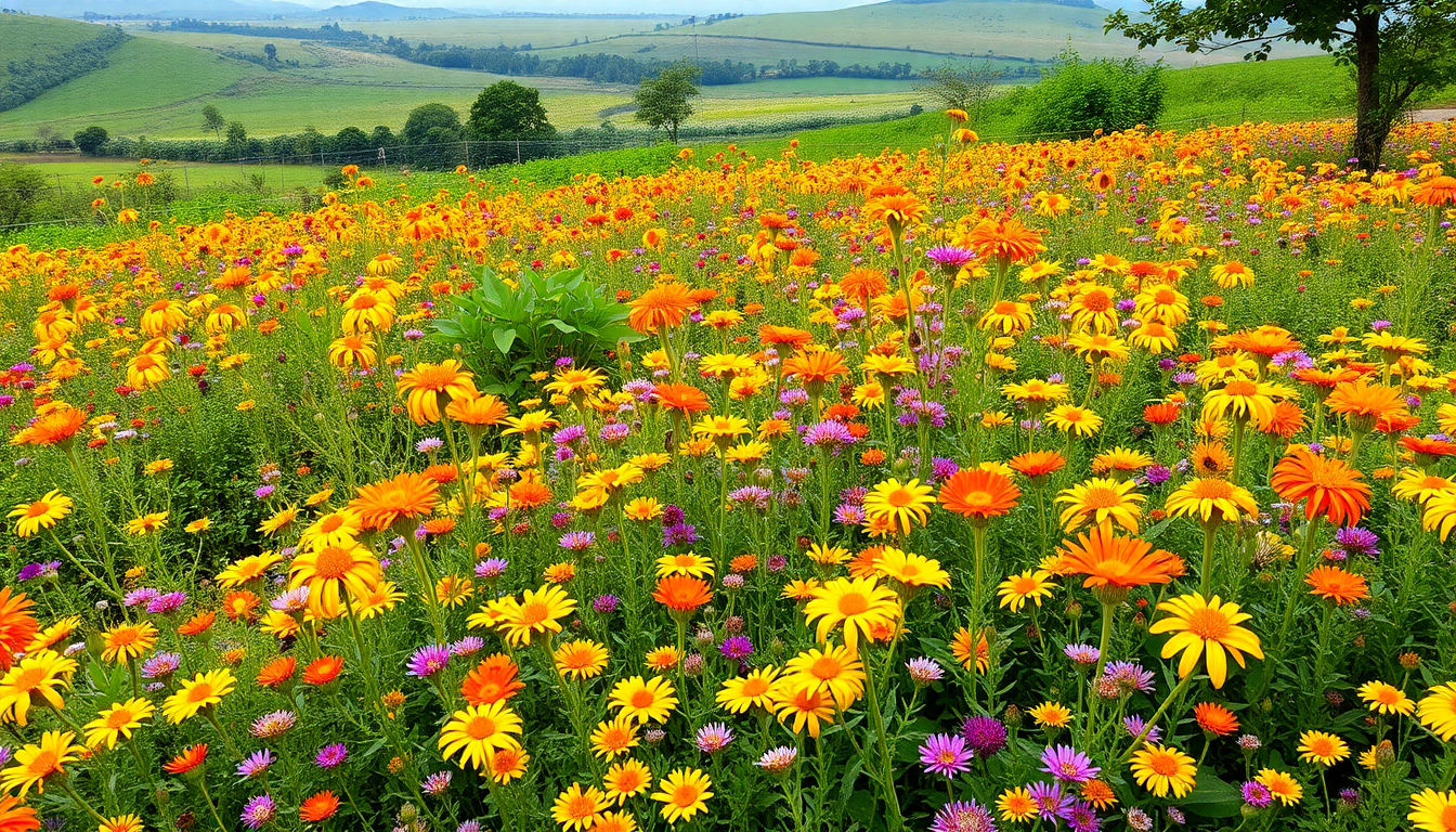Cultivating a Vibrant Native Wildflower Garden in Sarjapur