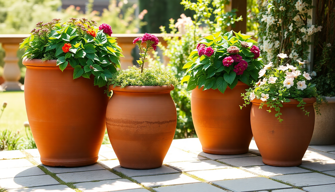 Discover Idyl's Heavy-Duty Clay Pots for Your Outdoor Garden in Sarjapur Road