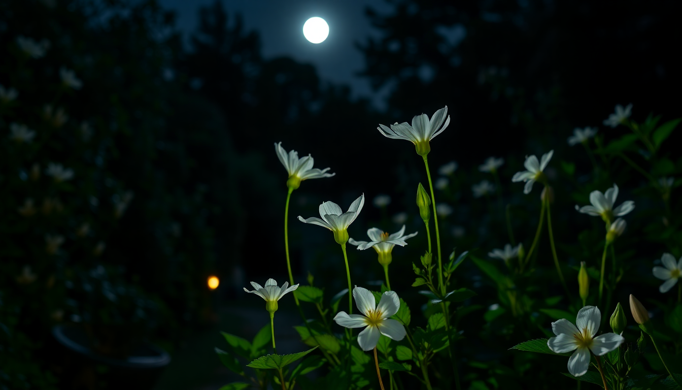 Enchant Your Garden with the Best Night-Blooming Plants from Idyl