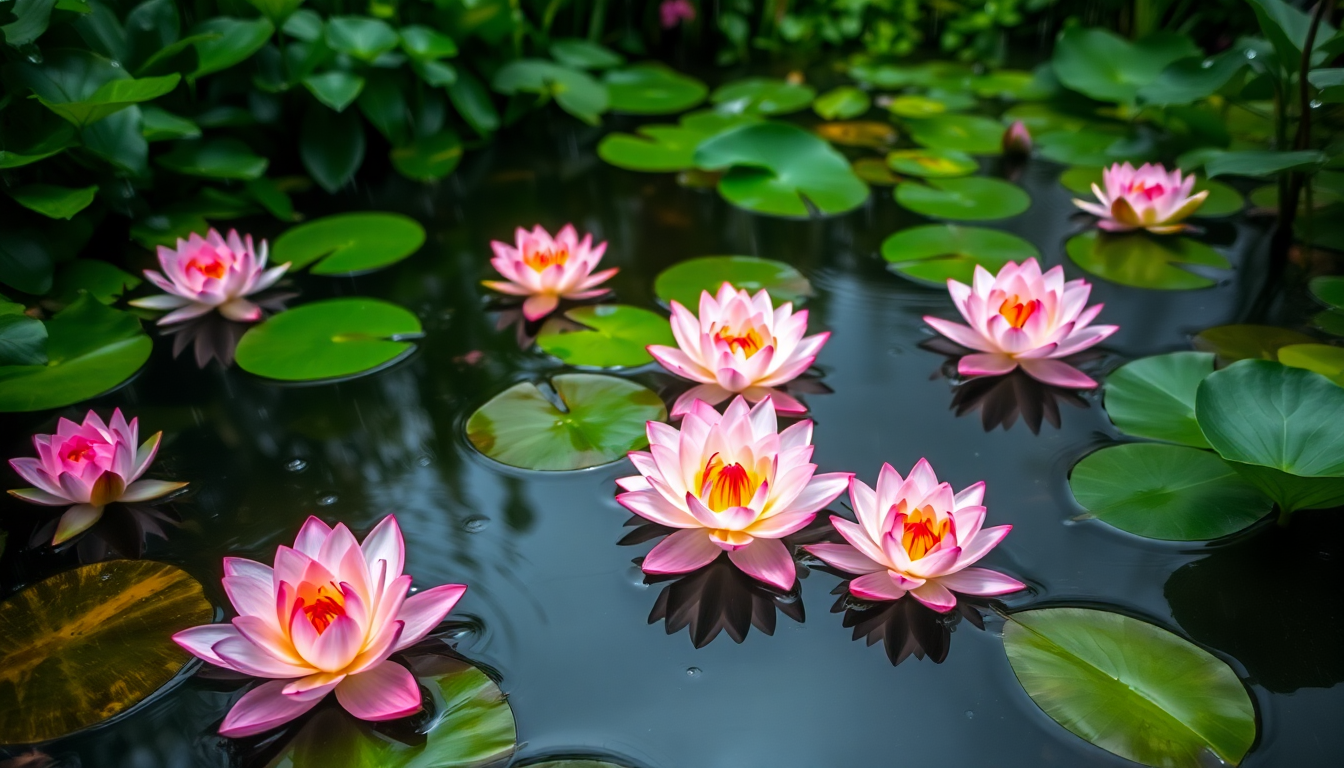 Monsoon-Friendly Water Lilies for Patio Ponds in HSR Layout