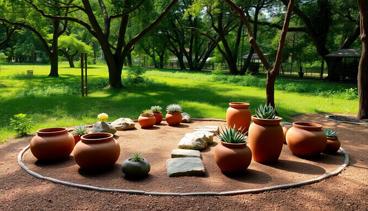 How to Use Clay Pots to Create a Relaxing Meditation Garden in HSR Layout