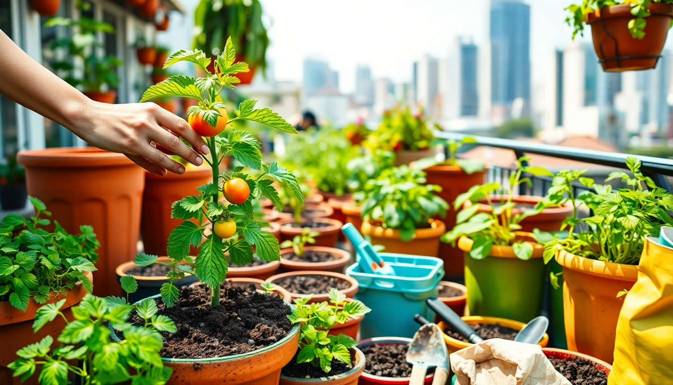 The Perfect Potting Mix for Your Container Vegetables