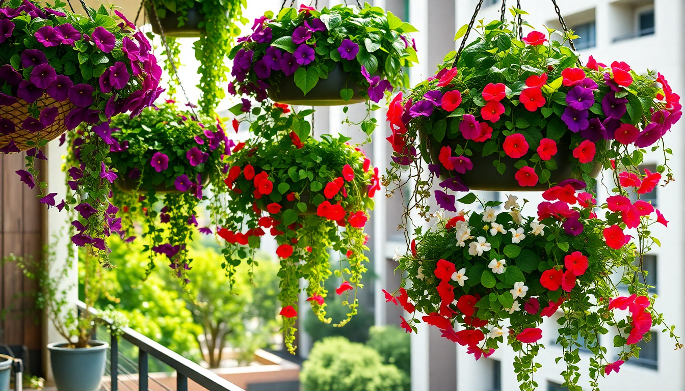 Elevate Your Balcony with Hanging Baskets: A Guide to Transforming Your Space in HSR Layout