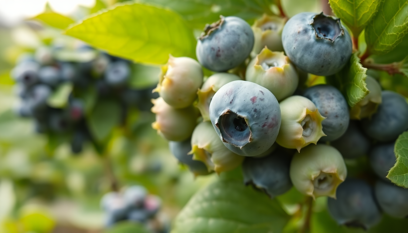 Not Ripe Blueberry Field Why Are My Blueberries Not Ripening? – Idyl