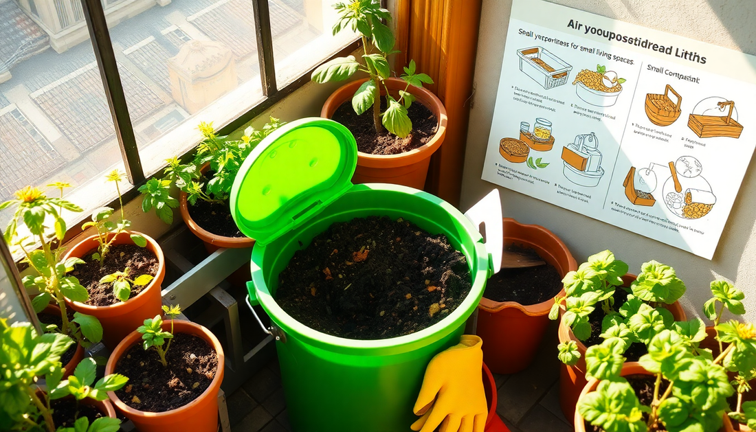 Composting for Small Balconies: Bucket-Based Training