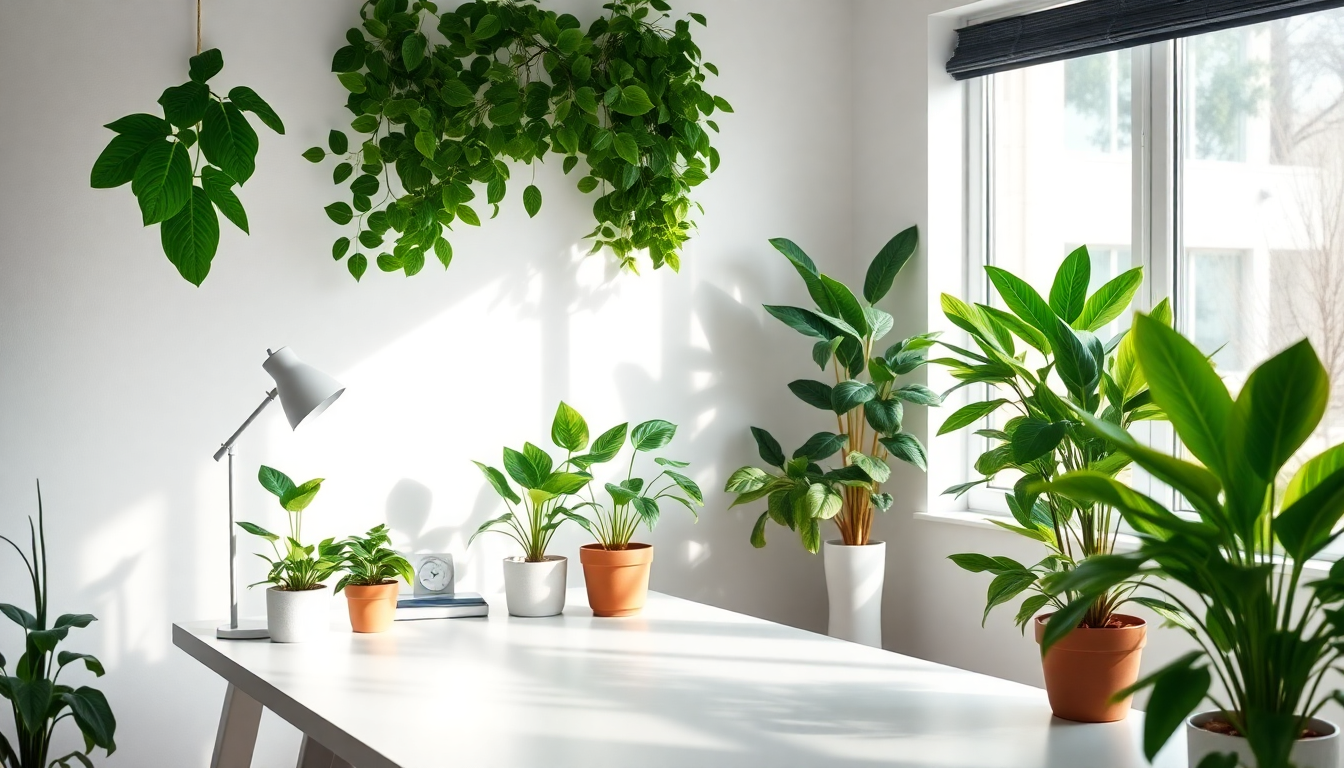 The Best Plants for Enhancing Focus and Productivity in Sarjapur Road with Idyl