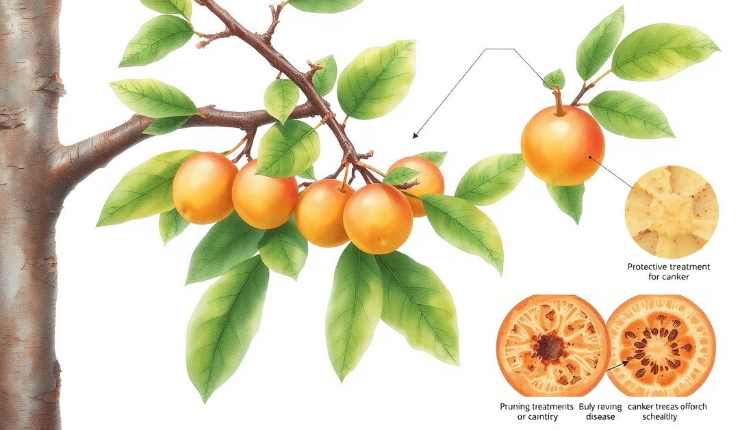 Preventing and Treating Canker in Stone Fruit Trees