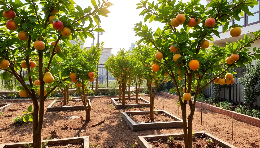 Cultivating a Bountiful Harvest: The Best Compact Fruit Trees for Small Spaces in Sarjapur Road with Idyl