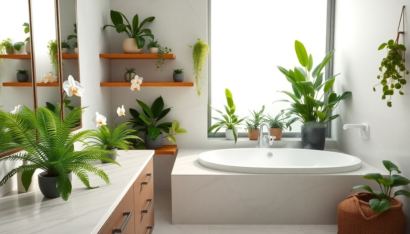 Elevate Your Bathroom Oasis: The Best Plants for a Relaxing Spa-Like Retreat with Idyl