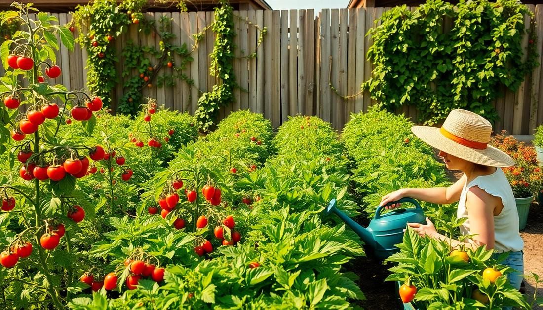 Keeping Your Vegetable Garden Thriving in the Summer Heat