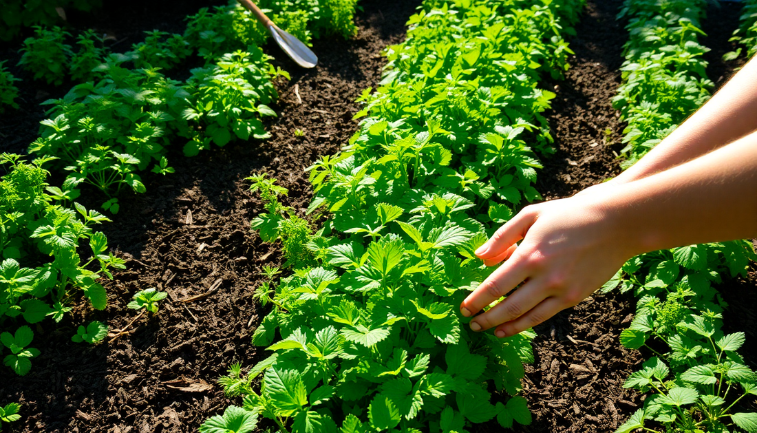 How to Keep Your Herb Garden Free of Weeds Naturally