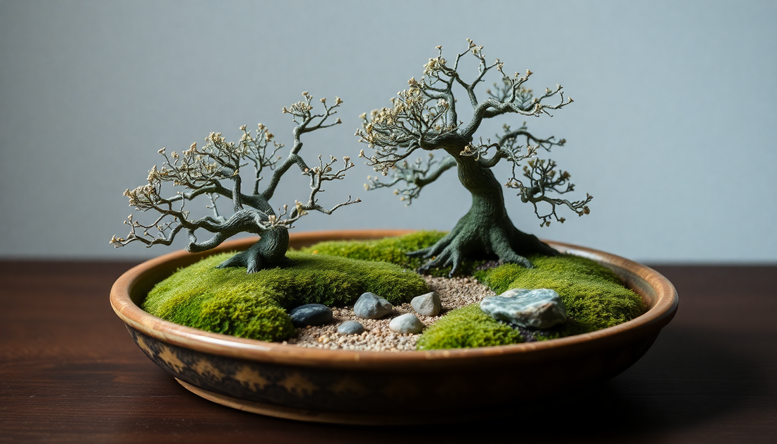 Miniature Bonsai Landscapes: Design a World in a Tray