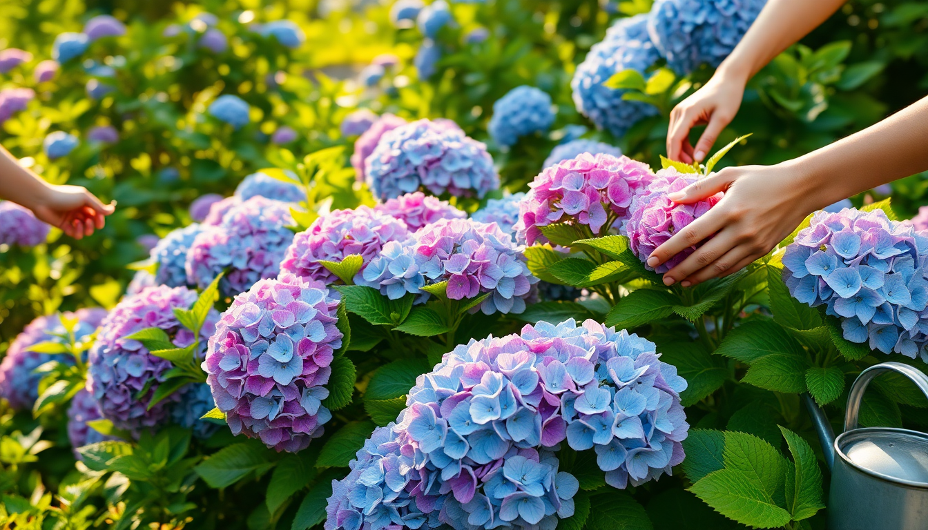 How to Keep Hydrangeas Blooming All Season