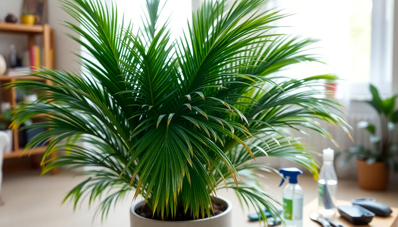 Caring for Areca Palm with Brown Tips: Water Quality and Light Factors